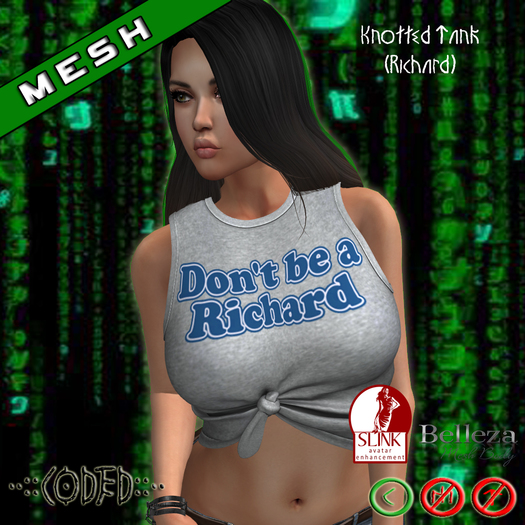 ..:: CODED ::.. Knotted Tank (Richard)