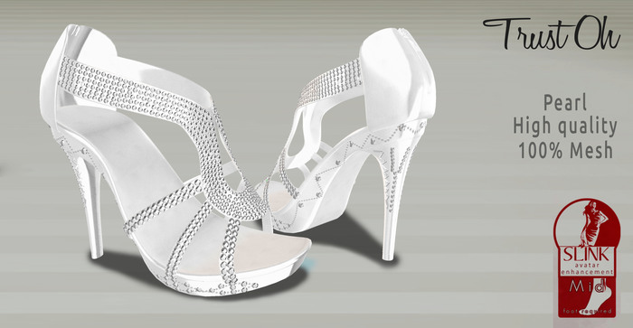 :: Trust Oh :: Elena Pearl Sandals Slink Mid
