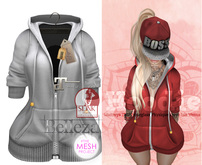 EmilyC Hoodie Maitreya Tmp Slink p+h Belleza// White