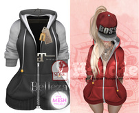 EmilyC Hoodie Maitreya Tmp Slink p+h Belleza// Grey