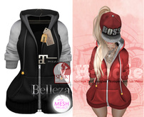 EmilyC Hoodie Maitreya Tmp Slink p+h Belleza// Black
