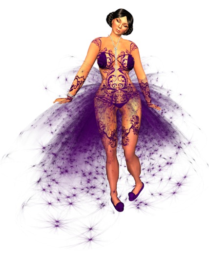 VC - Ballet Complete Fullavatar  Purple Swan - VC - jewels