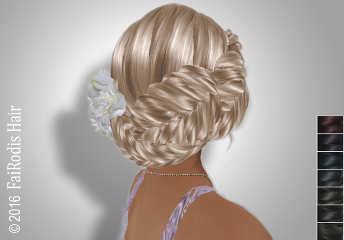 FaiRodis Chloe hair black1+hair decoration+SURPRISE pack
