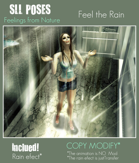 SLL Poses - Feelings from Nature - Feel the Rain