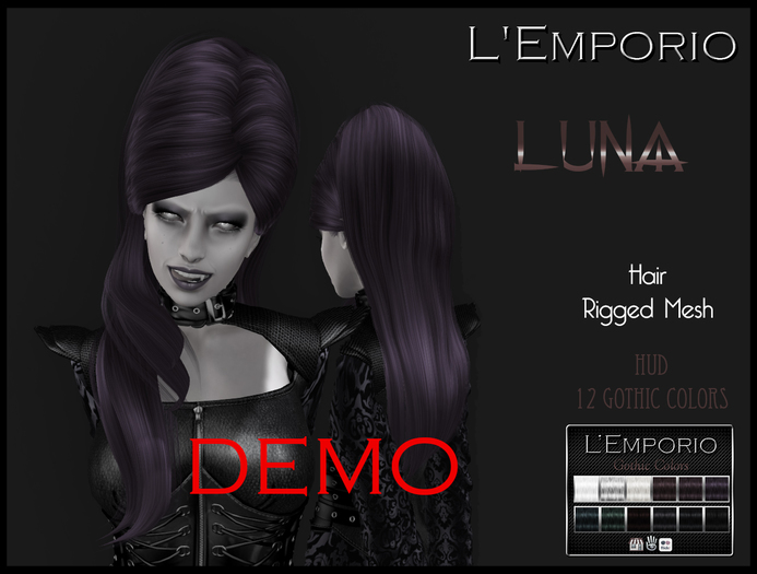 D*E*M*O L'Emorio ::*Luna*::  Hair Gothic colors
