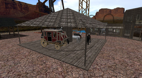 Second Life Marketplace - Old West Carousel