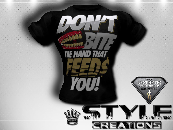 -STYLE- DONT BITE TSHIRT AESTHETIC