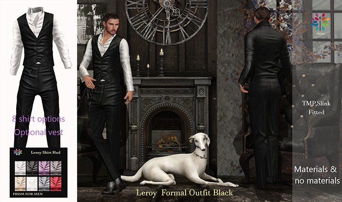 PRISM for MEN Leroy outfit V.1 Black