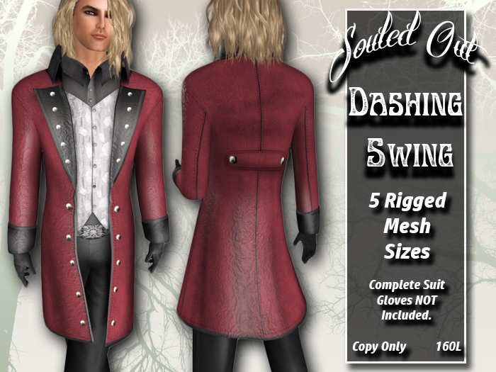 ::SOUILED OUT:: DASHING SWING-FADED ROSE