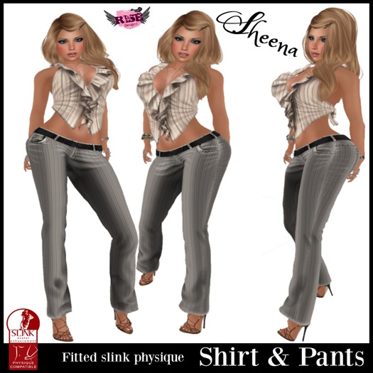 SHEENA 1.OUTFIT SHIRT & PANTS BAGGED