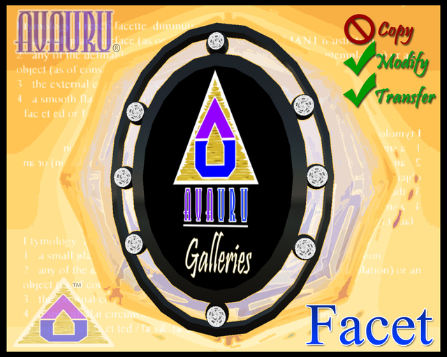 Facet Picture Frame - Gun Metal & Diamond 