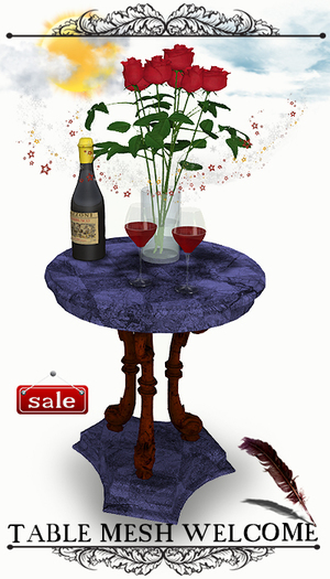 TABLE MESH WELCOME v. 9