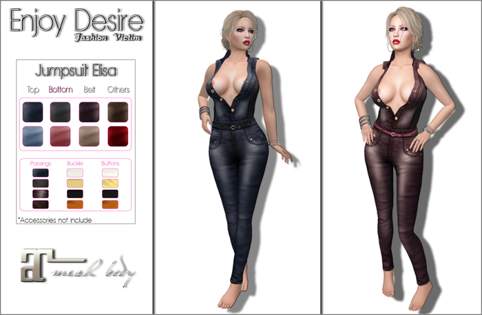 =ED= Jumpsuit Elisa - [MAITREYA]