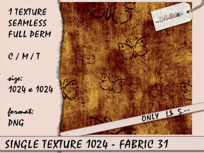 SINGLE TEXTURE 1024 - FABRIC 31