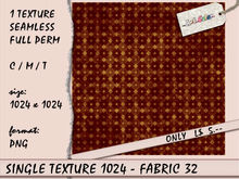 SINGLE TEXTURE 1024 - FABRIC 32