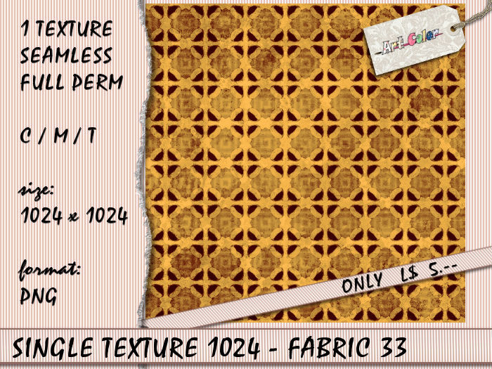 SINGLE TEXTURE 1024 - FABRIC 33