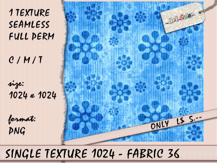 SINGLE TEXTURE 1024 - FABRIC 36
