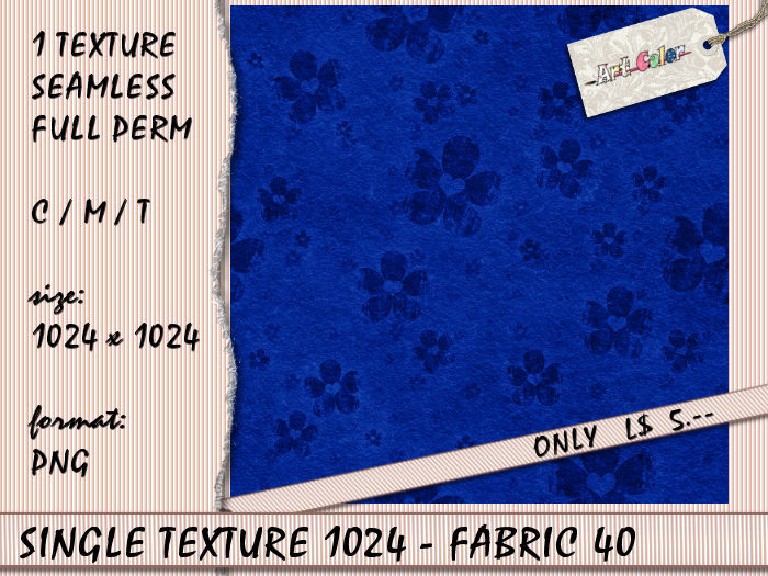 SINGLE TEXTURE 1024 - FABRIC 40