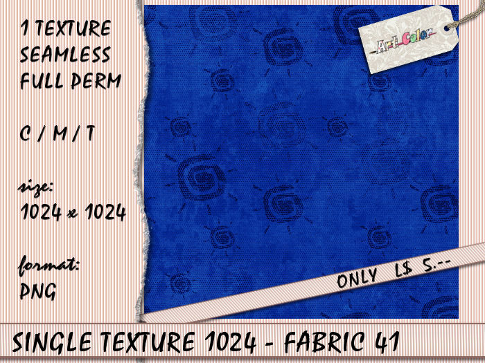 SINGLE TEXTURE 1024 - FABRIC 41
