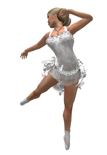 VC - Ballet Complete Fullavatar feather tail - VC - jewels