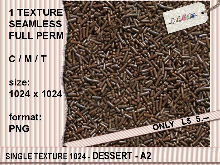 SINGLE TEXTURE 1024 - DESSERT - A2