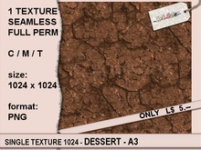 SINGLE TEXTURE 1024 - DESSERT - A3