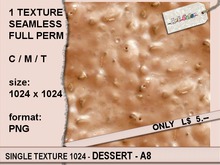 SINGLE TEXTURE 1024 - DESSERT - A8