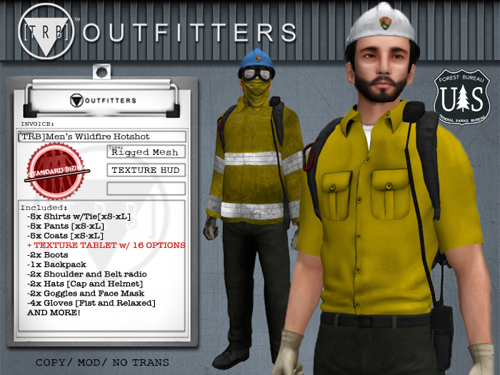 [TRB] Men's Wildfire Hotshot