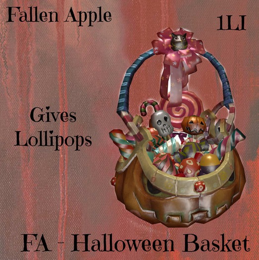 FA - Halloween Candy Basket
