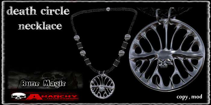 death circle necklace