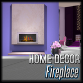 Akaesha's Fireplace (Modern White) (Penthouse Arelia Decor)