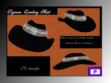 TYCOON COWBOY HAT # 1.3 No Transfer Vendor MP