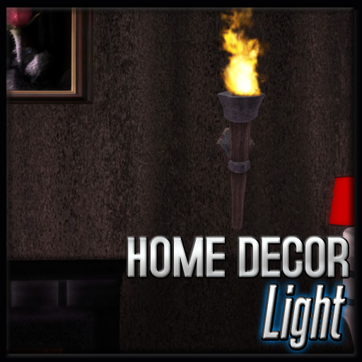 Akaesha's Wall Torch (Gothic Royale Decor)