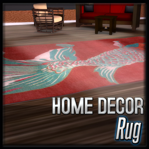 Koi Red Rug (Manila Gold Decor)