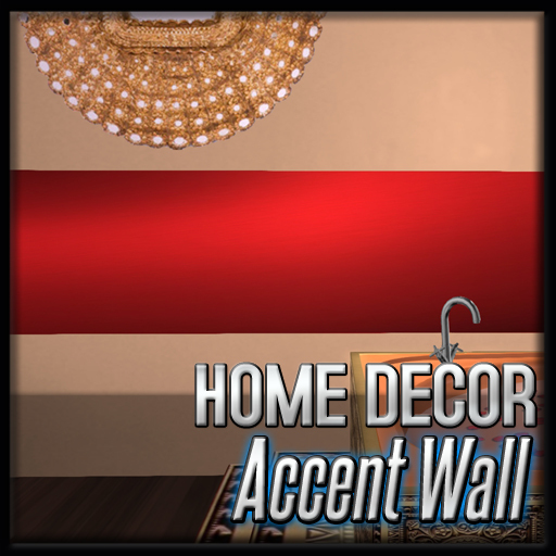 Second Life Marketplace Mumbai Accent Wall (Sunset Mumbai Decor)