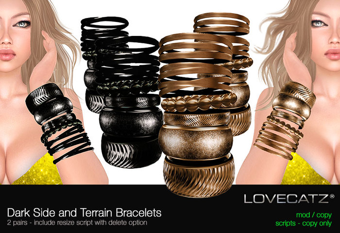 .: LoveCatz :. Bracelets Collection 2 - Dark Side / Terrain