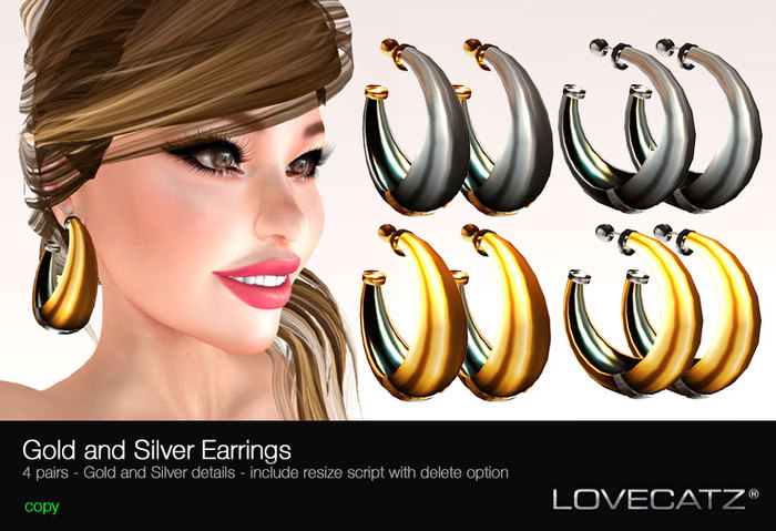 .: LoveCatz :.  Glamour Earring Collection 3