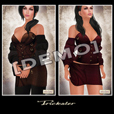 [V/W] DEMO Trickster - Medieval Fantasy Corset Outfit for Classic & Mesh Avatars