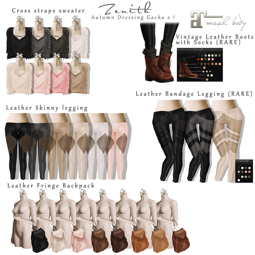 ZENITH Leather Skinny Legging White