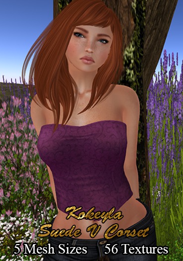 ::: RW Kokeyla Suede V Corset :::