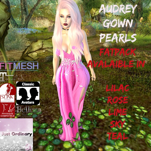 Audrey Gown Pearls Fatpack