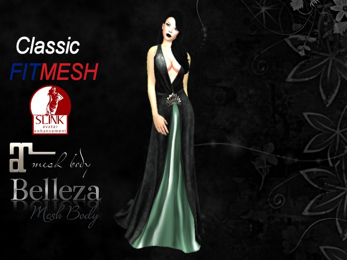 Reign Dress Gothic Green