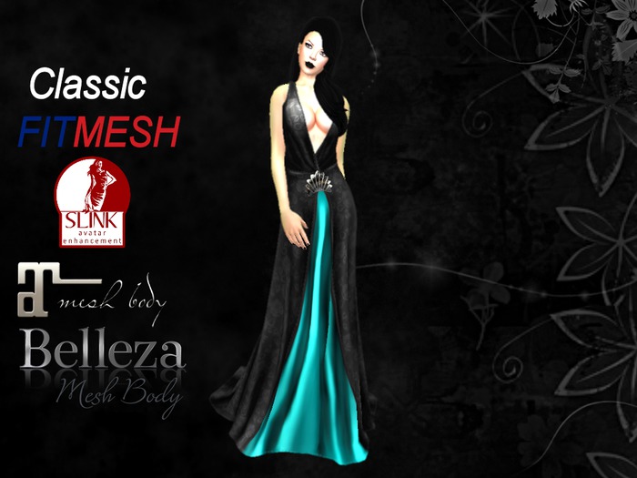 Reign Dress Gothic Teal