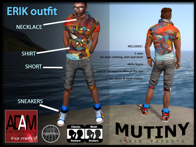 MUTINY ERIK OUTFIT (ADAM)