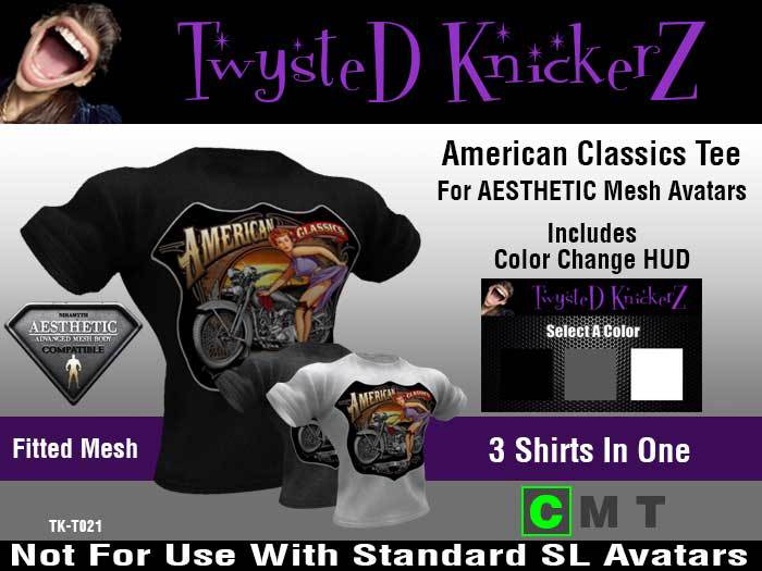 ::TwysteD KnickerZ:: American Classics Tee - AESTHETIC