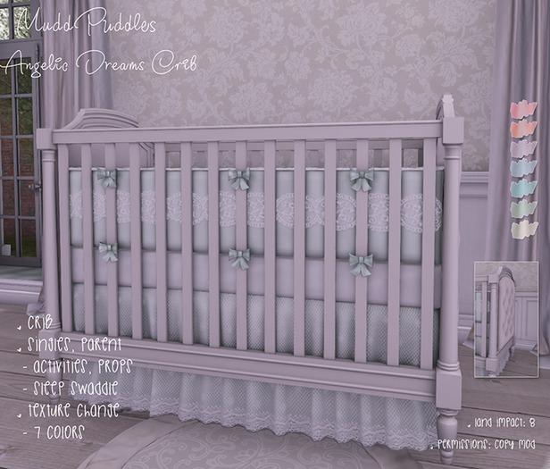 MuddPuddles: Angelic Dreams Crib 