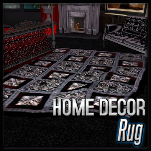 Wrinkled Rug - Gothica (Castle Gothica Decor)