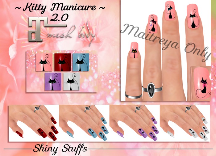 ~Shiny Stuffs~ Kitty Manicure 2.0 MAITREYA