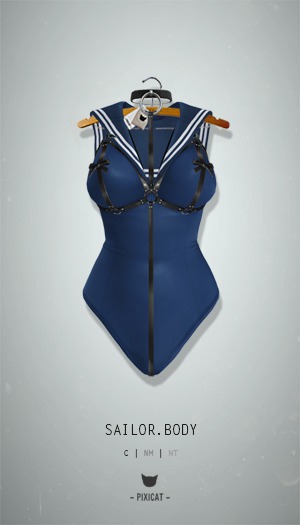-Pixicat- Sailor Body (Blue)