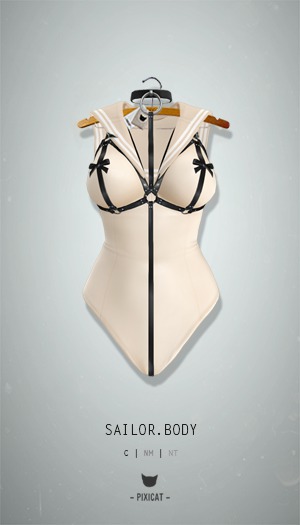 -Pixicat- Sailor Body (Cream)